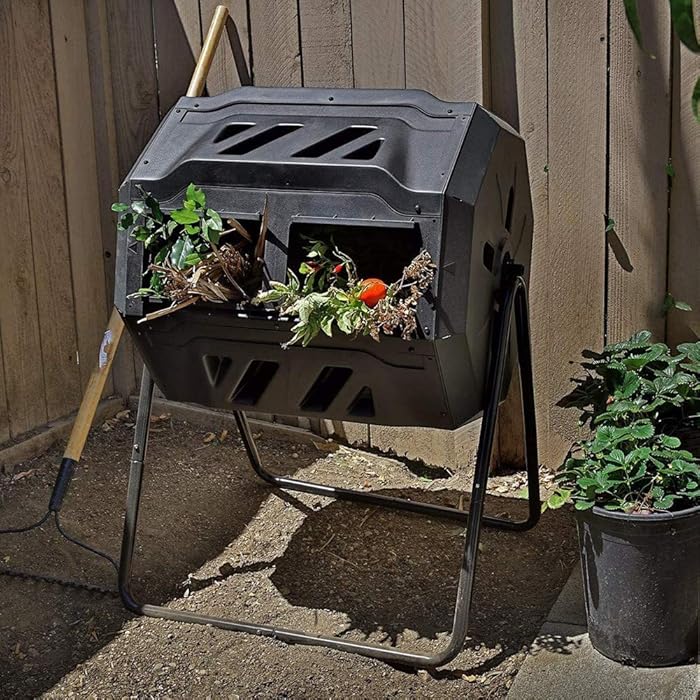 Buy Composters Tumbling Or Rotating Outdoor, Large 160L Compost Tumbler