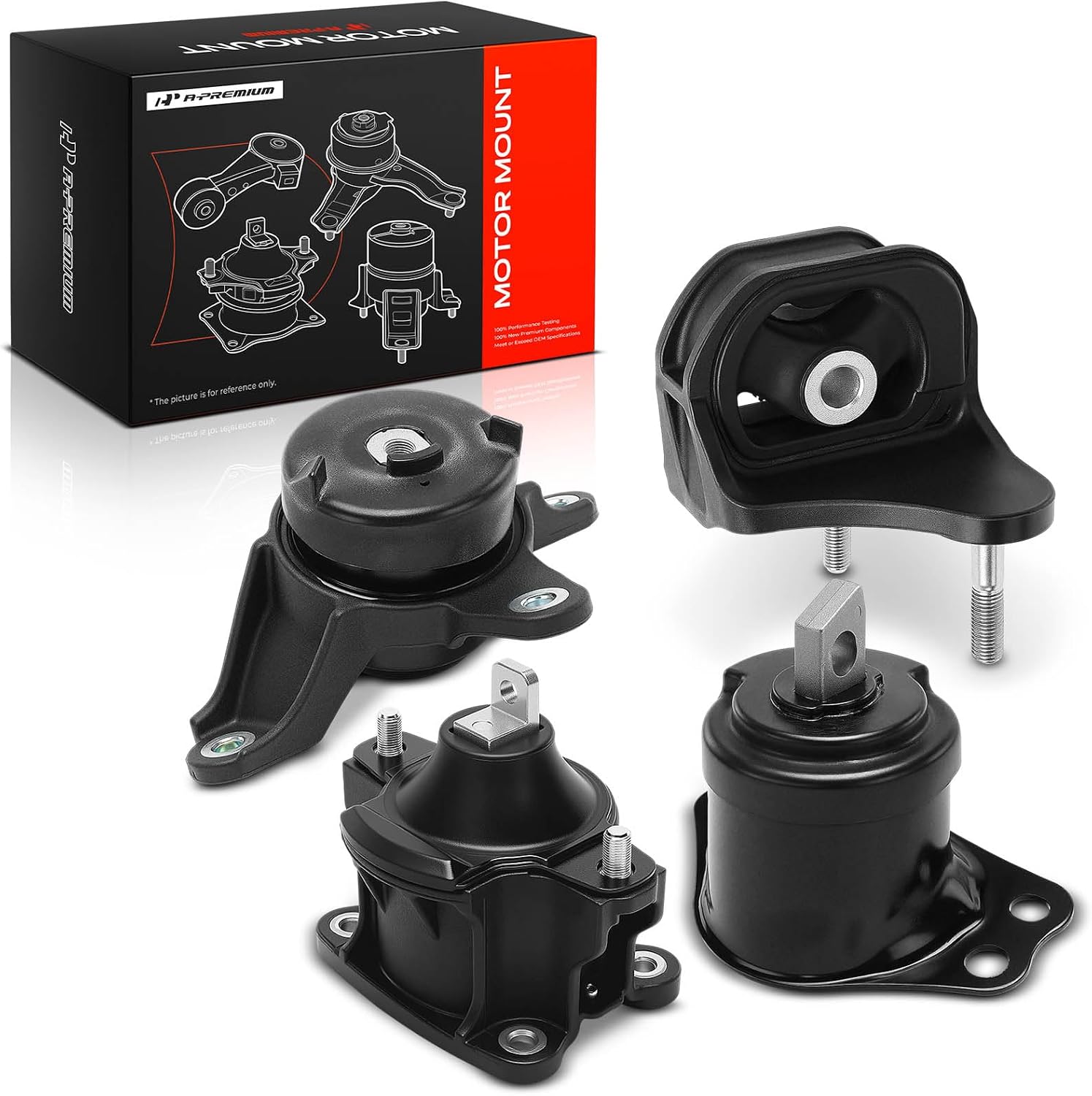 A-Premium Engine Motor Mount and Transmission Mount Kit, Set of 4