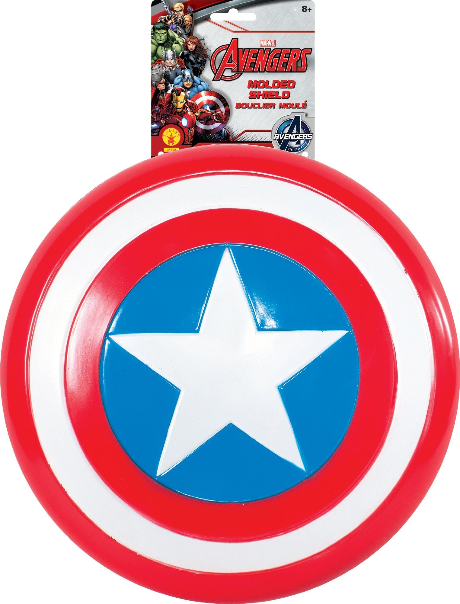 Rubies Scudo Capitan America per bambino e bambina, Licenza Ufficiale Marvel Avengers, Taglia Unica per compleanno, regali, feste, Carnevale