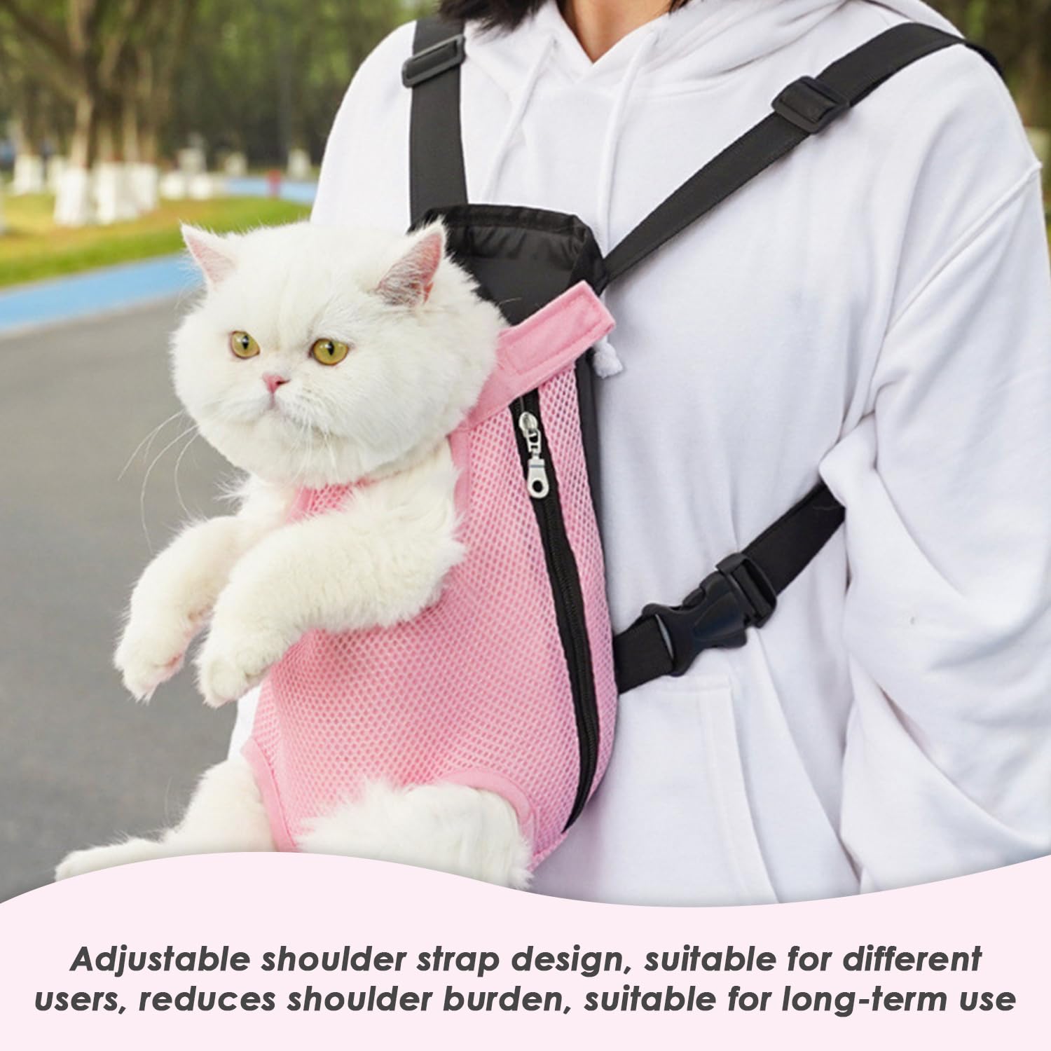 Sac À Dos pour Animaux De Compagnie 1 Pièce, Sac À Dos Portable pour Animaux De Compagnie, Sac À Dos Réglable pour Animaux De Compagnie, Fournitures pour Animaux De Compagnie