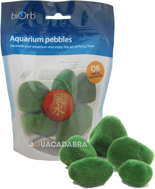 Cascalho Decorativo Verde de Mármore para Aquário biOrb 46084