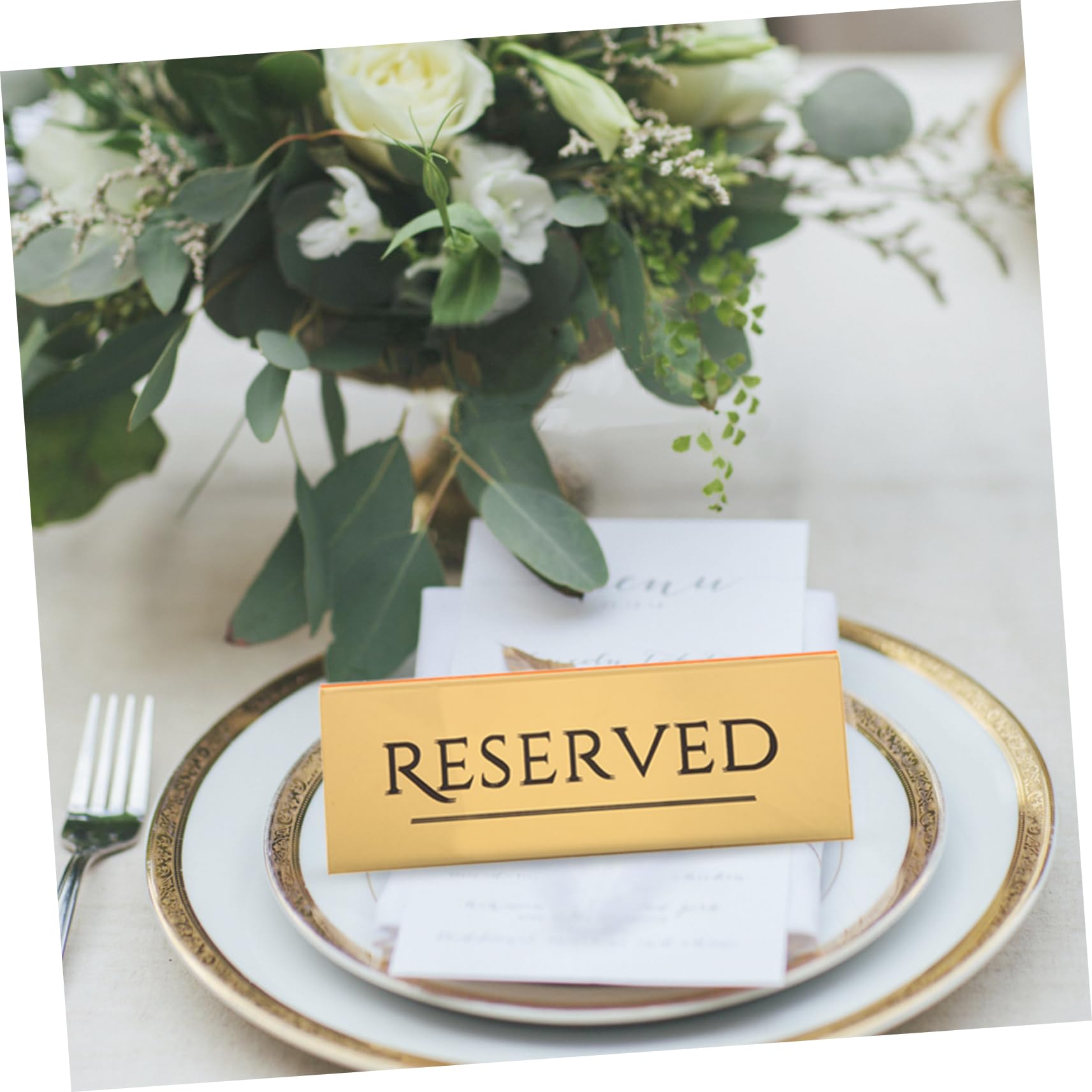 Yardwe 8 Piezas Tarjeta De Asiento Reservado Letrero De Asientos De Boda Letreros Reservados Para Boda Letreros De os os Tarjetas De Lugar Para Fiestas os