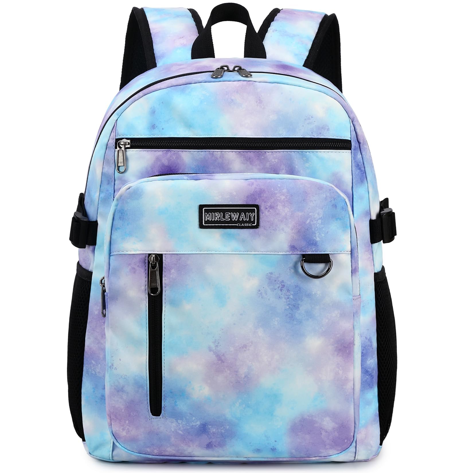 MIRLEWAIY Classical School Backpack Lightweight Bookbag Casual Daypack Travel Work Bag For Teenagers College Girls boys