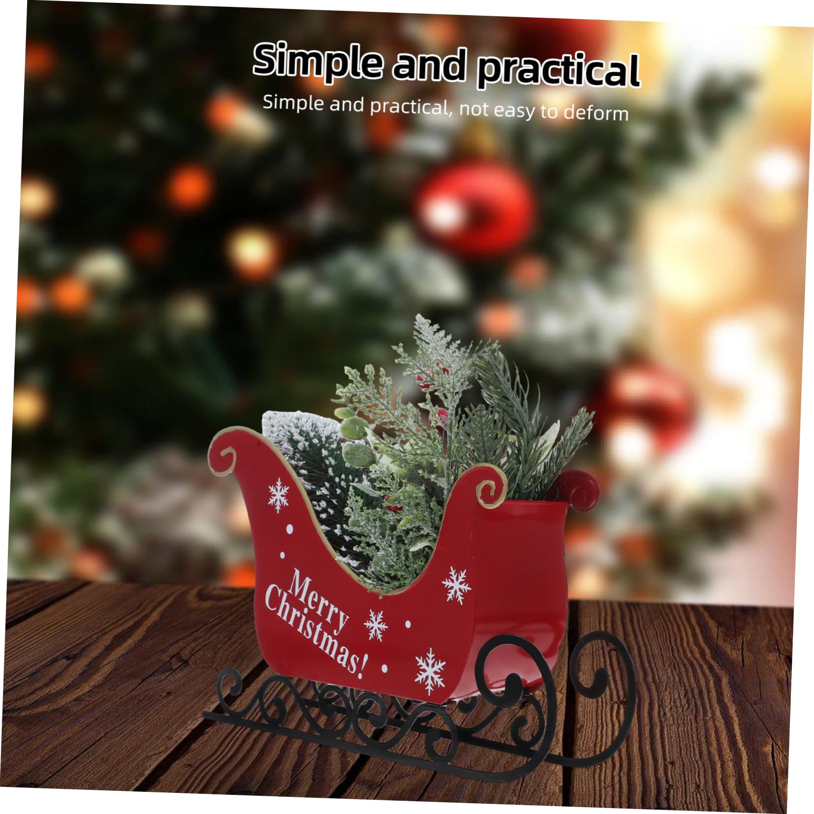 SEWACC Adorno De Mesa Navideño De Decoración De Navidad para Oficina Casa y Fiestas Elementos Festivos para Crear Navideño