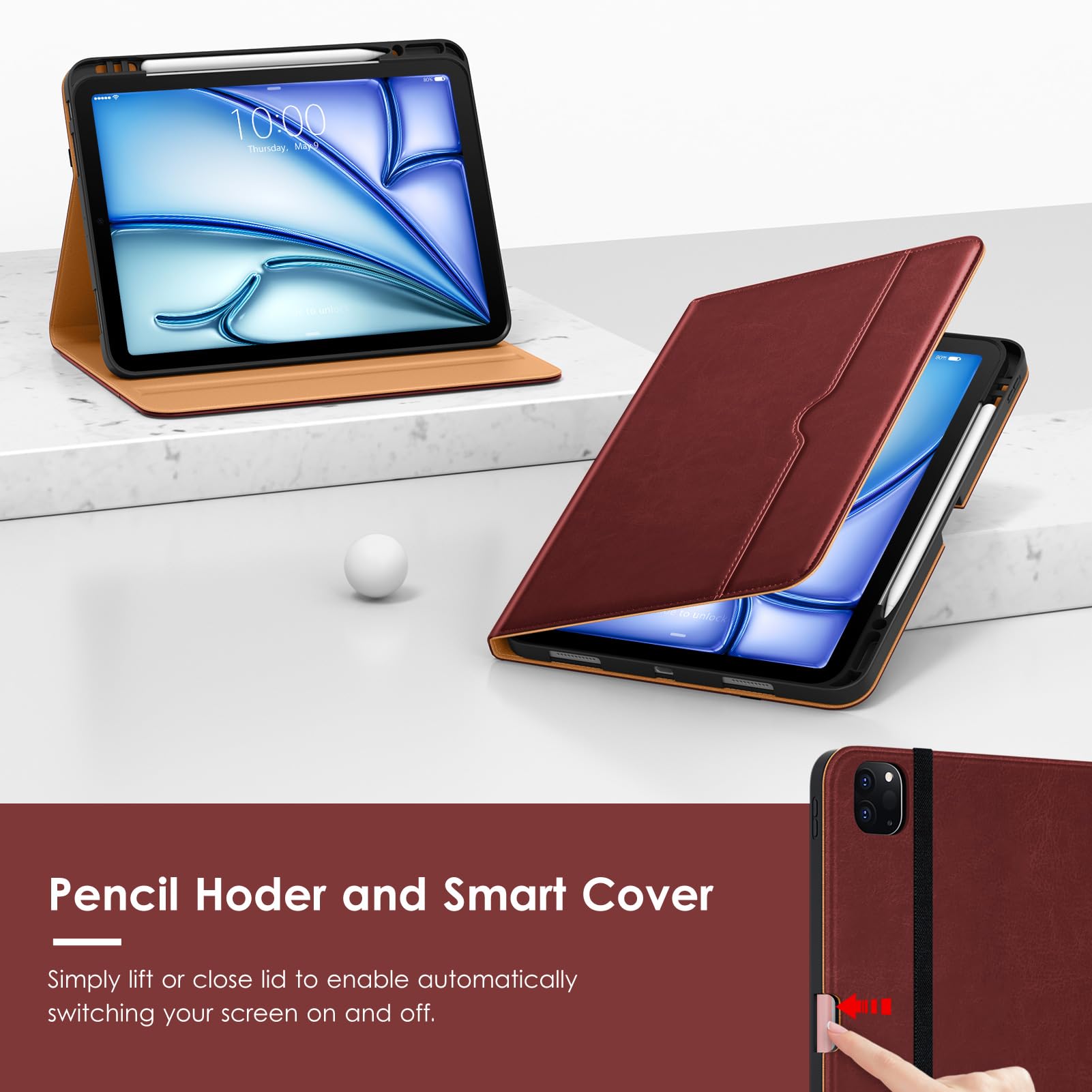 13インチ iPad Air用　ケース Amazon.com: VIKESI Case for iPad Air 13 inch (M4) 2026 / (M3) 2025