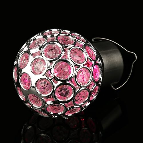 Luces solares colgantes para exteriores, luces LED de colores, luces redondas de paisaje de jardín, luces decorativas impermeables para valla,