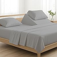 Vista 1 de Top Split King - Juego de sábanas para camas ajustables, sábanas para dormir con número de cama King dividida, bolsillo profundo dividido de 32