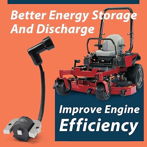 Miniatura 4 de Módulo de bobina de encendido 136-7883, 2 piezas, compatible con las cortadoras de césped Toro&Titan Series Reemplazar 139-0720 136-7883 127-9216,