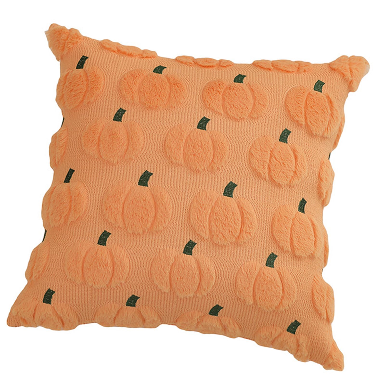 Jazuaiao Cushioned Vegetable Pillow Protector Cozy Fall Bedding Accent with Needlecraft Detailing Fall Oriented Home Deck Pillow
