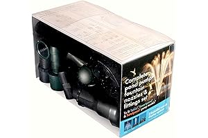 Complete Pond Pump Fountain Nozzles Set