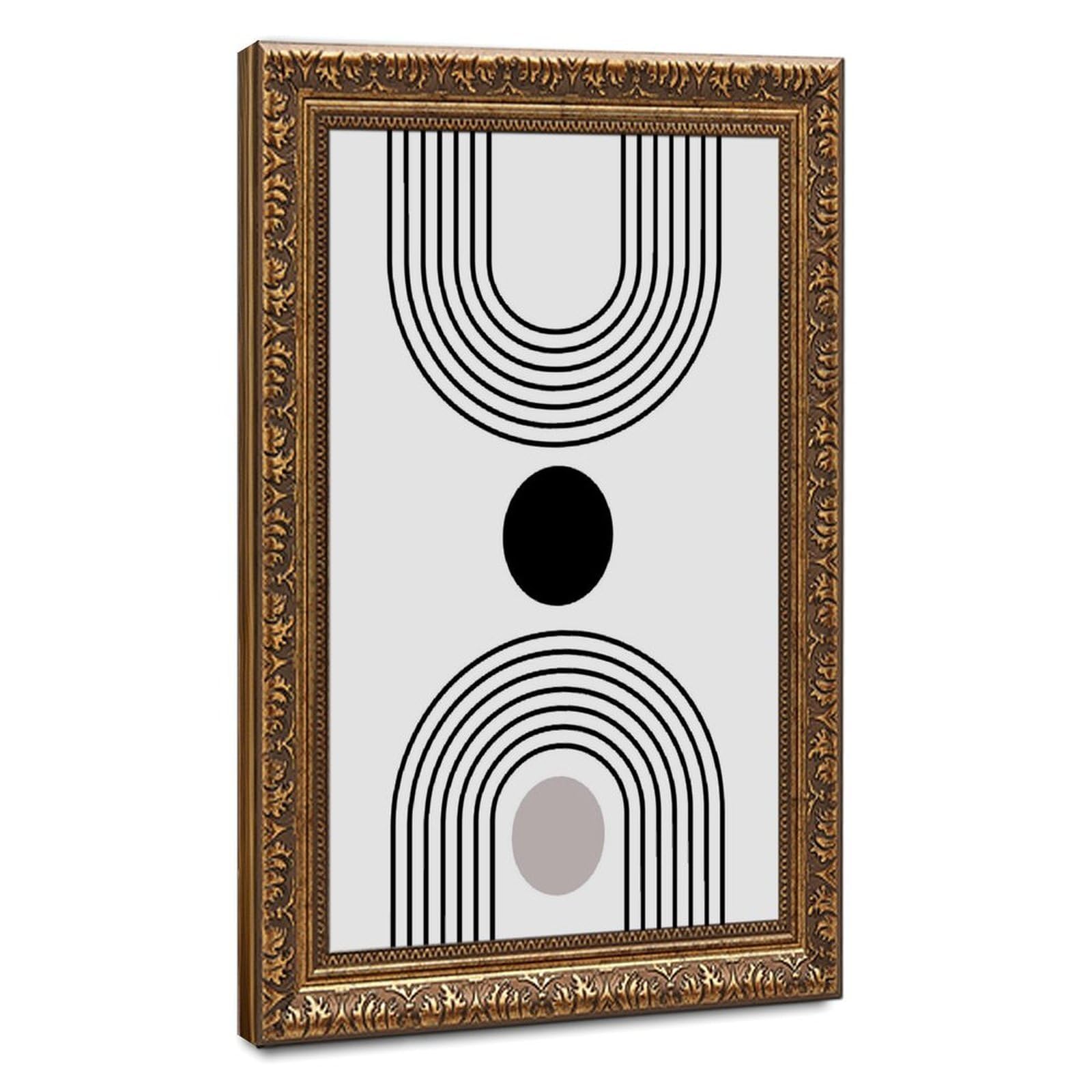 Bareronor Modern Boho Canvas Poster Bedroom Decor Landscape Office Room Decor Gift 8" L X 12" W