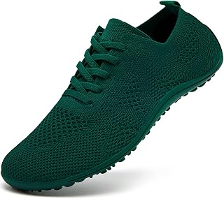 Women's Barefoot Shoes Walking Sports Zero Drop Sole Running Casual Sneakers Slip On Breathable Soft Fashion House Shoes