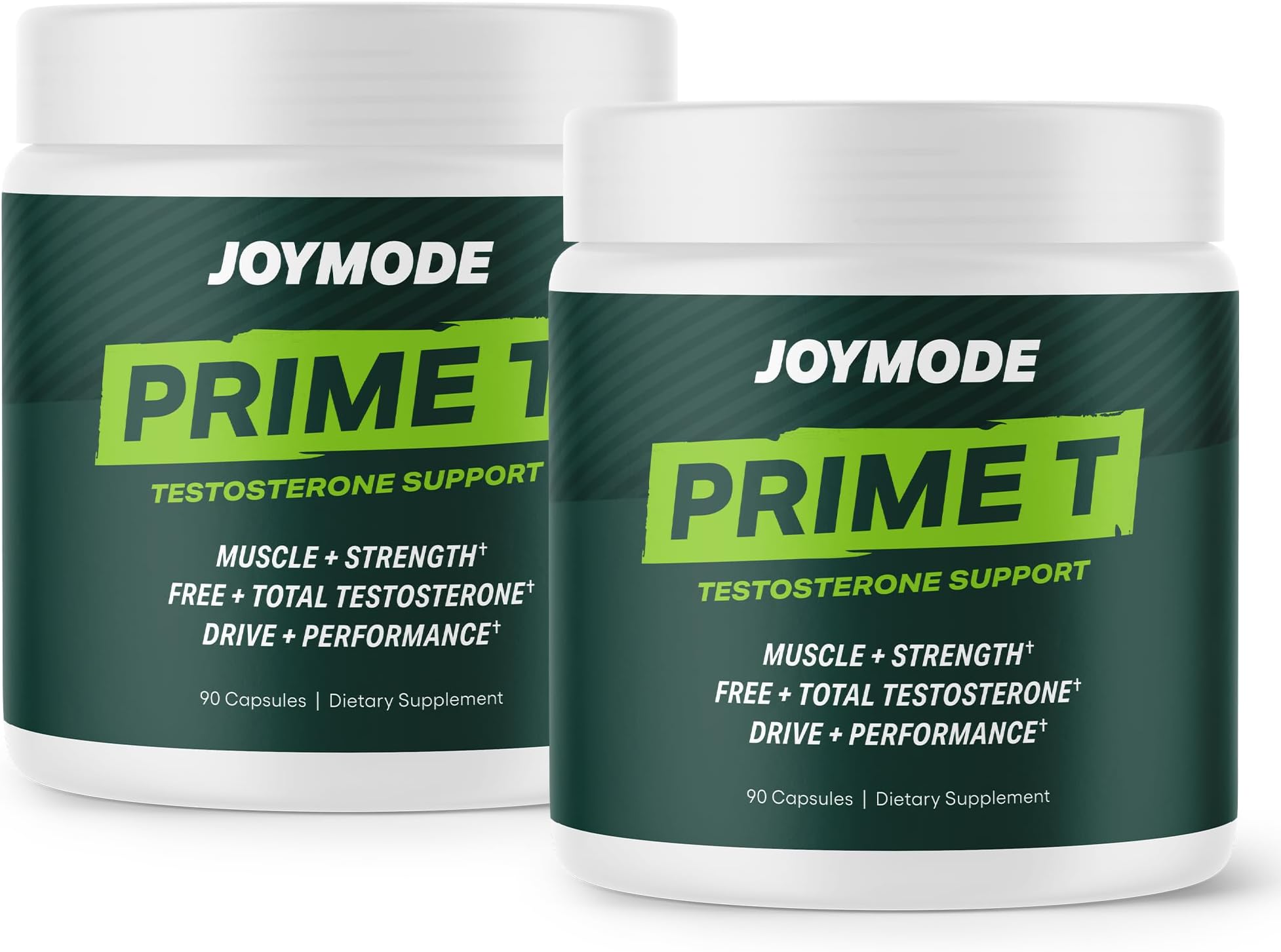 JOYMODE Prime T Men's Testosterone Support, KSM-66 Ashwagandha, 2 Packs