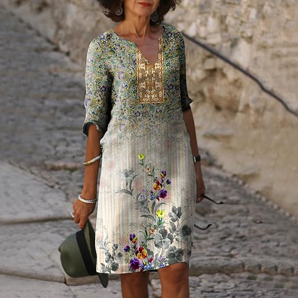 Sommerkleid mit arm Clearance