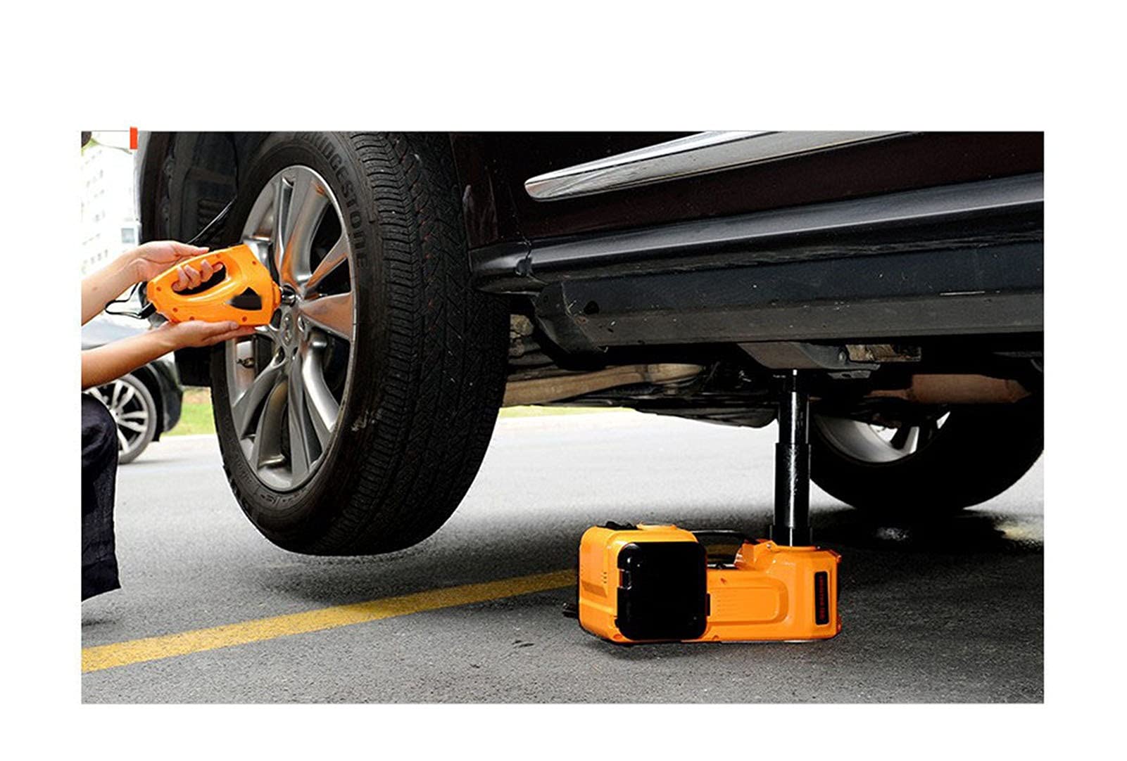 Podnośnik hydrauliczny, Electric Jack hydrauliczne Hydraulic Vehicle Jacks poziome montowane do pojazdów ręczne