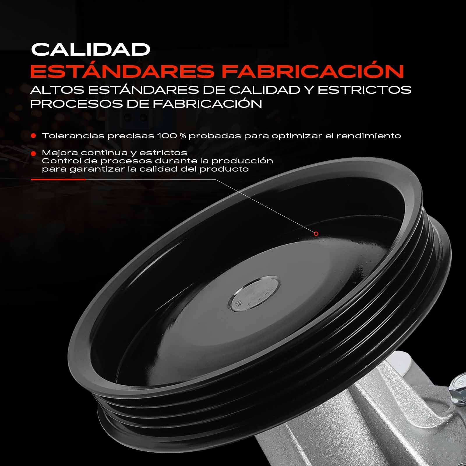 Frankberg Refrigerante de bomba de agua con junta para gasolina 96416294 | Compatible con: Aveo/Kalos Saloon T250 T255, Aveo/Kalos Hatchback T250 T255, Spark M300, Kalos sedán KLAS