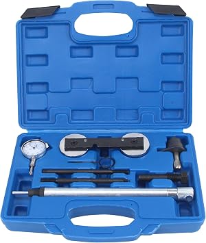 T10171A Engine Timing Tool Kit for VW Audi 1.4/1.6FSi 1.4 TSi 1.2TFSi/FSi Inc Dial Gauge TDC Timing Belt Locking Tools for Chain Drive Engines