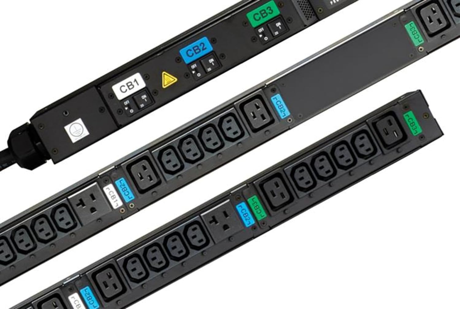 P1-1e0e3 - Econnect PDU; Vertical; Basic; L6-20 Plug; Single Phase; 208v Input; 20a; (24) C13 (6) C19