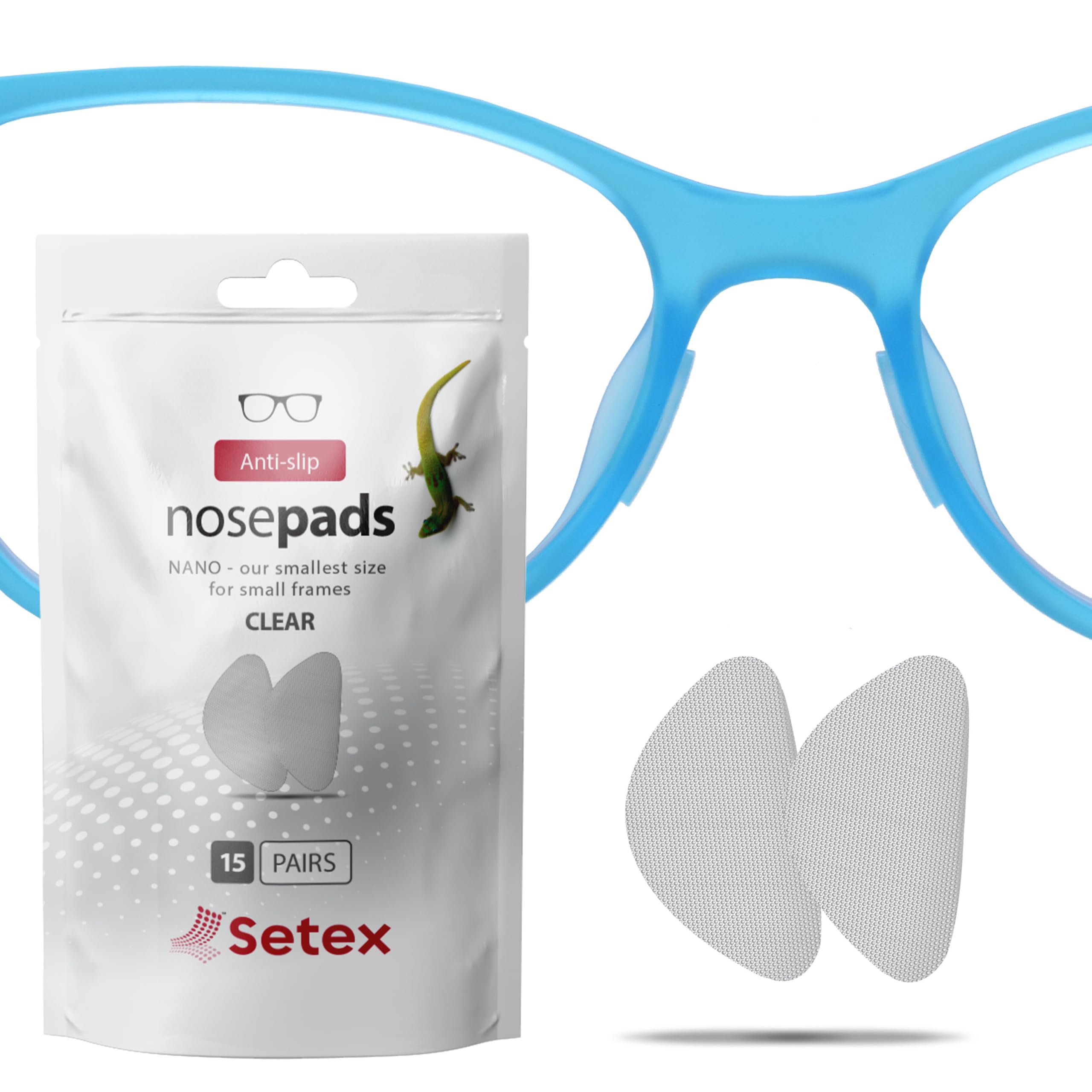 Gecko Grip Nano 0.6mm Anti Slip Eyeglass Nose Pads