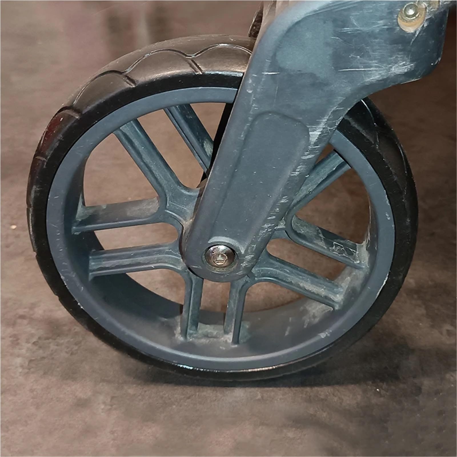 Pneu de roue Vista V1 également compatible avec poussette sans chambre à air Vista V2 avant en polyuréthane - Accessoires compatibles avec les poussettes