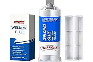 Superior 1.76oz Automotive Adhesive Tube for Metal to Metal, Plastic and Ceramics Bonding