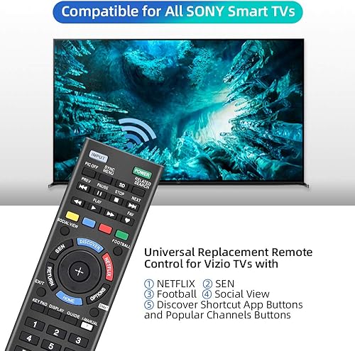 Miniatura 5 de Control remoto universal para todas las TV Sony Smart SN-14AL