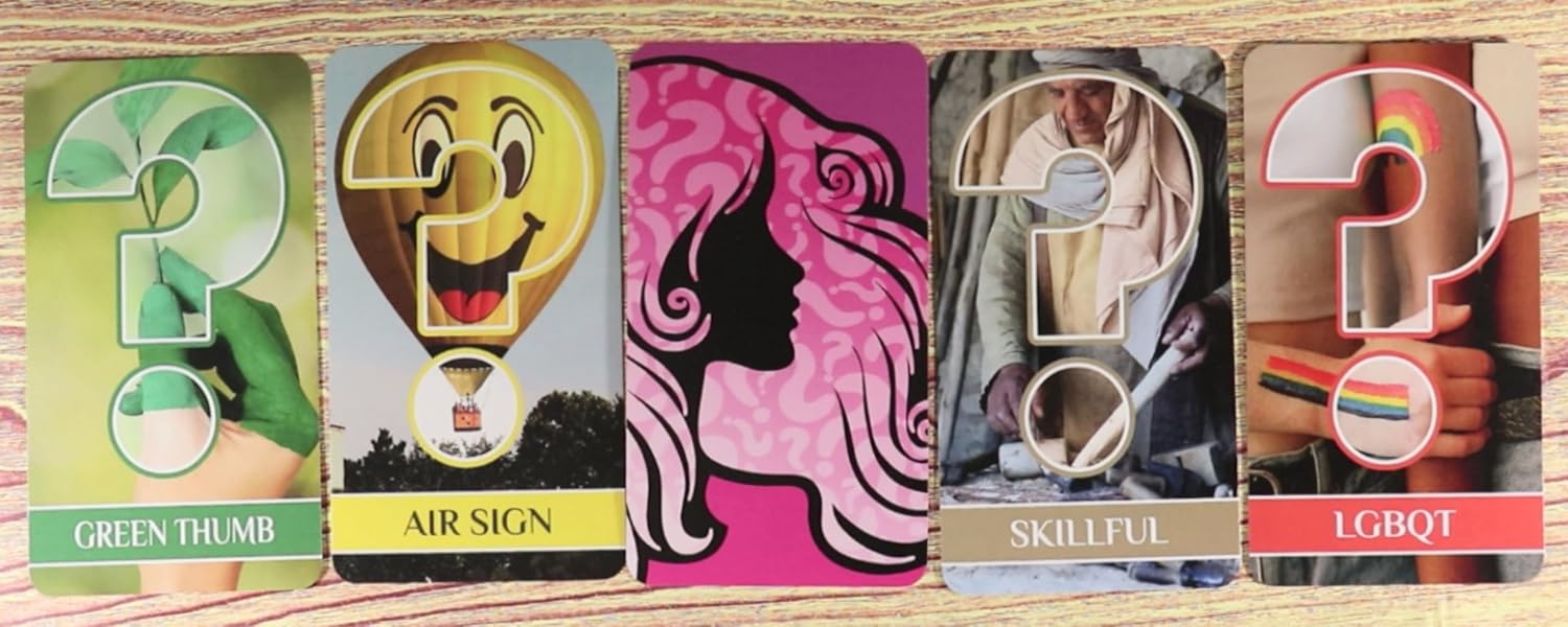 Who are They? Oracle Deck | Looks | Ages | Personalities | Signs | Interests | Skin Tones | Hair Types | 53 Cards