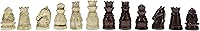 Vista 8 de WE Games Medieval Themed Chess Set - Wooden Chess Board with Intricate Polystone Chess Pieces, Chess Sets for Adults, 15 in.