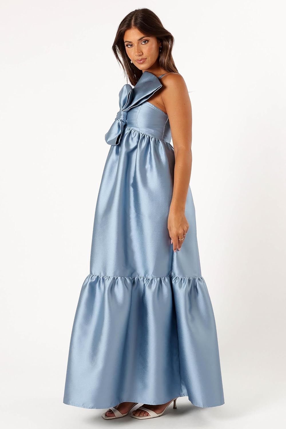 Petal & Pup Womens Betina Bow Front Maxi Dress - Image 3