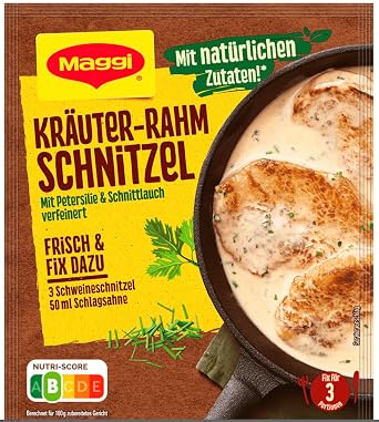 Maggi Fix Krauter-Rahm Schnitzel