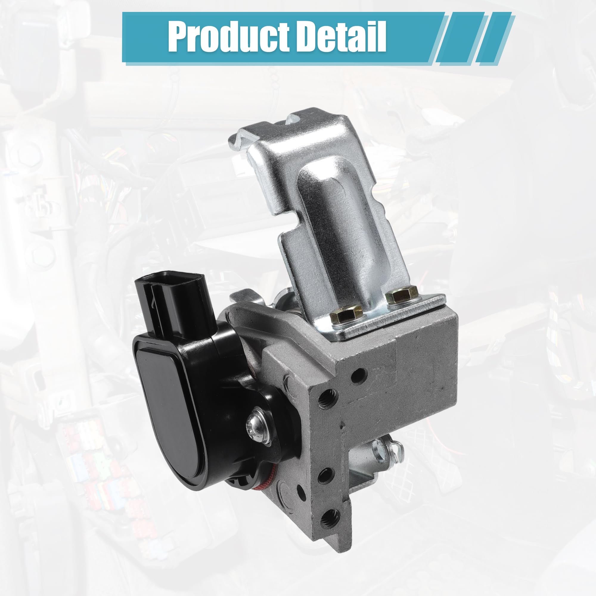 QUARKZMAN Capteur De Pédale D'Accélérateur Pour Honda TL 04-07 1pc | Noir, Argenté, Métal, Plastique, 37971RCAA01/37971RDJA01, 10x7.8x7.7cm, 6 Broches, Pour Honda, Pour Acura Tsx Mdx 2004-2007