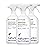 ATTITUDE Bathroom Cleaner Spray, EWG Verified, Plant-Based & Vegan, Safe for Bathroom Surfaces, Tiles, Tubs, Shower Walls, and Grout, Citrus Zest Scent, 27.1 Fl Oz (Pack of 3)