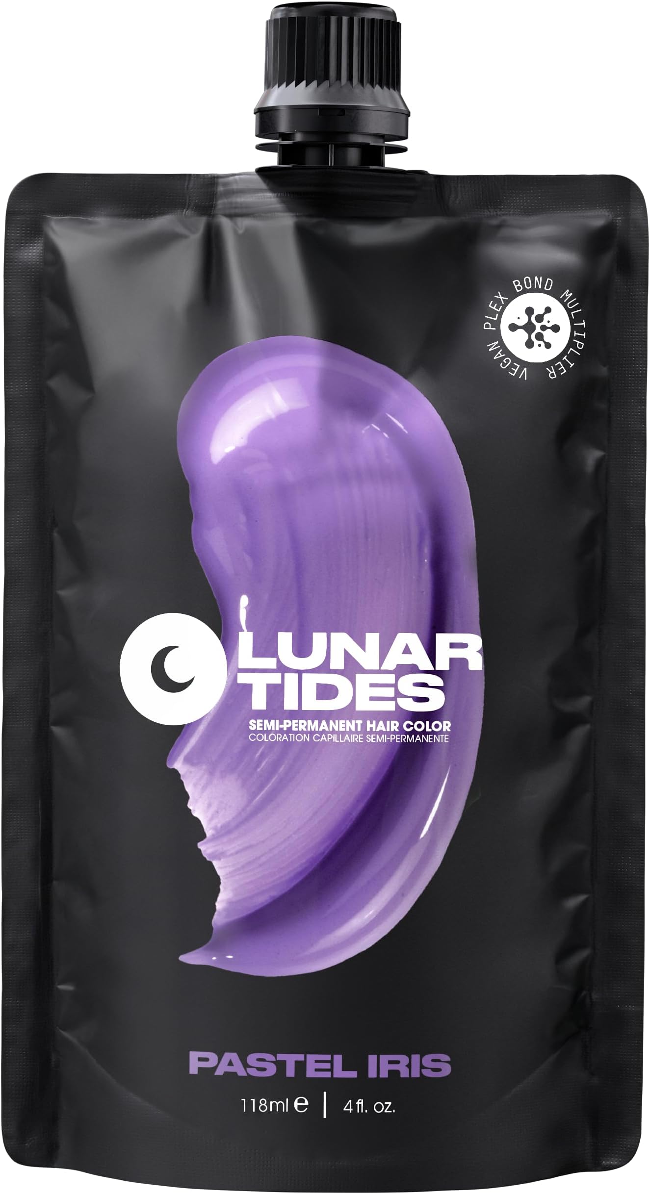 Lunar Tides Semi-Permanent Hair Color (43 colors) (Iris, 4 fl. oz.)