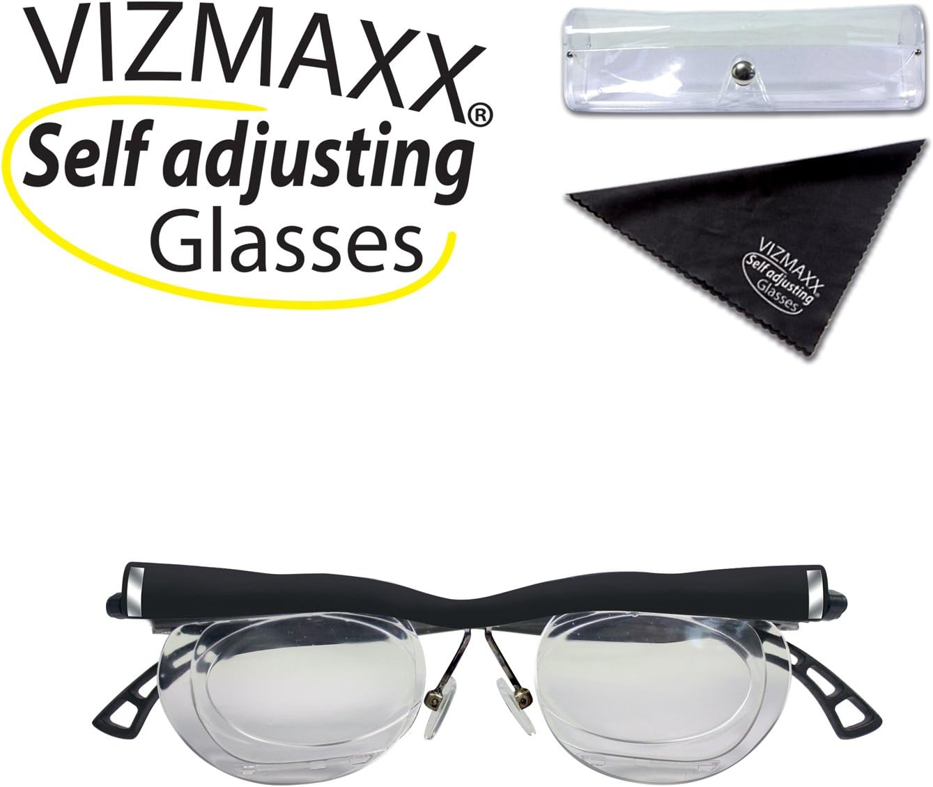Vizmaxx - adjustable reading glasses - self adjusting glasses