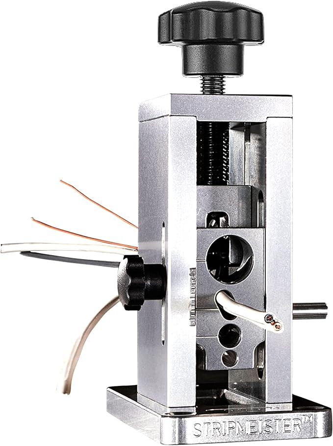 StripMeister Original DrillPowered Wire Stripper Machine Manual Wire Stripping Made Easy
