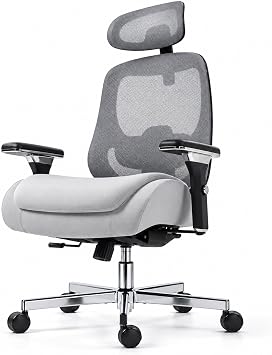 Big and Tall Office Chair 750lbs, Heavy Duty Office Chair 500+lbs Capacity