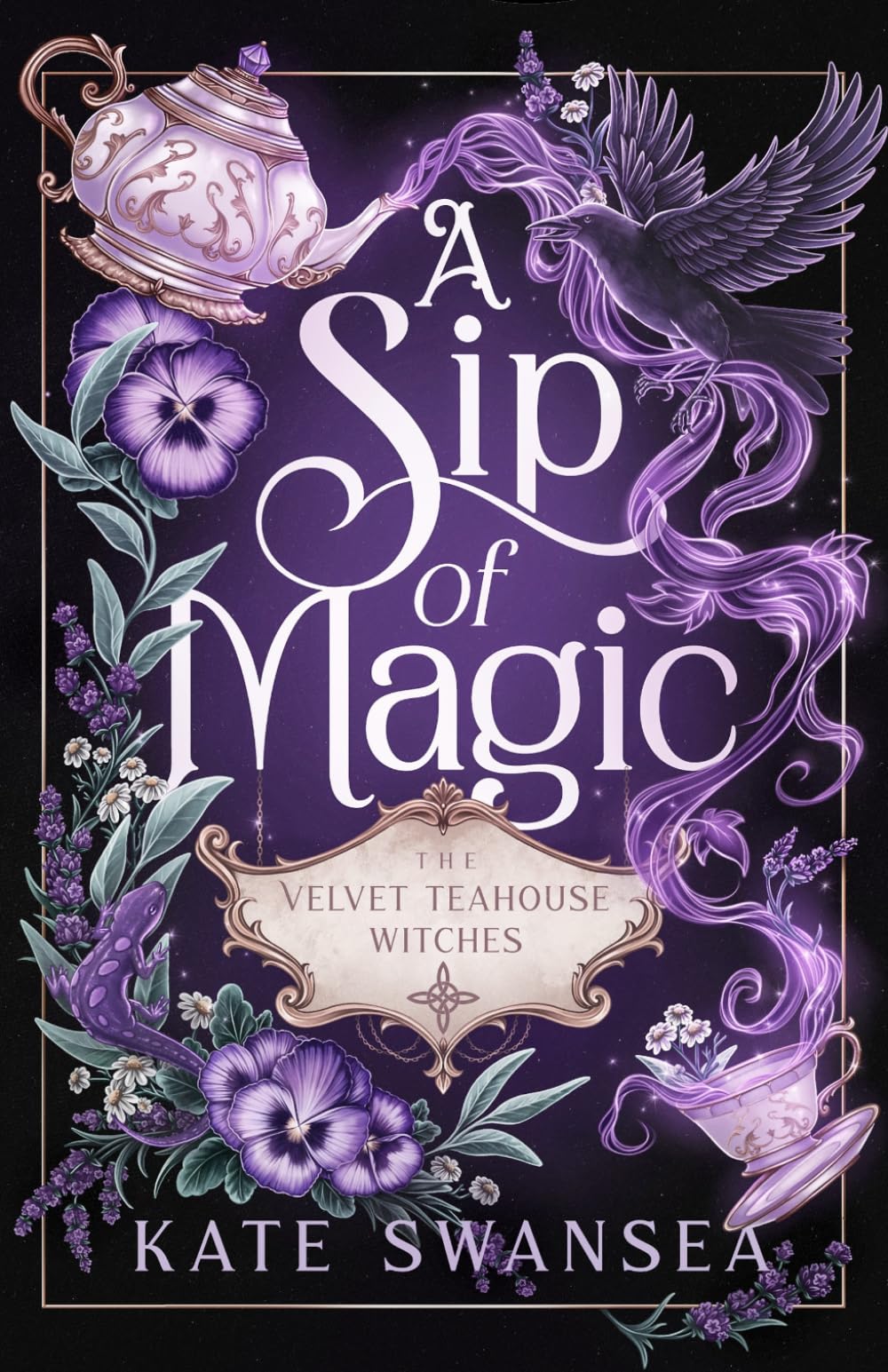 A Sip of Magic: A Witchy Fantasy Romance (The Velvet Teahouse Witches)