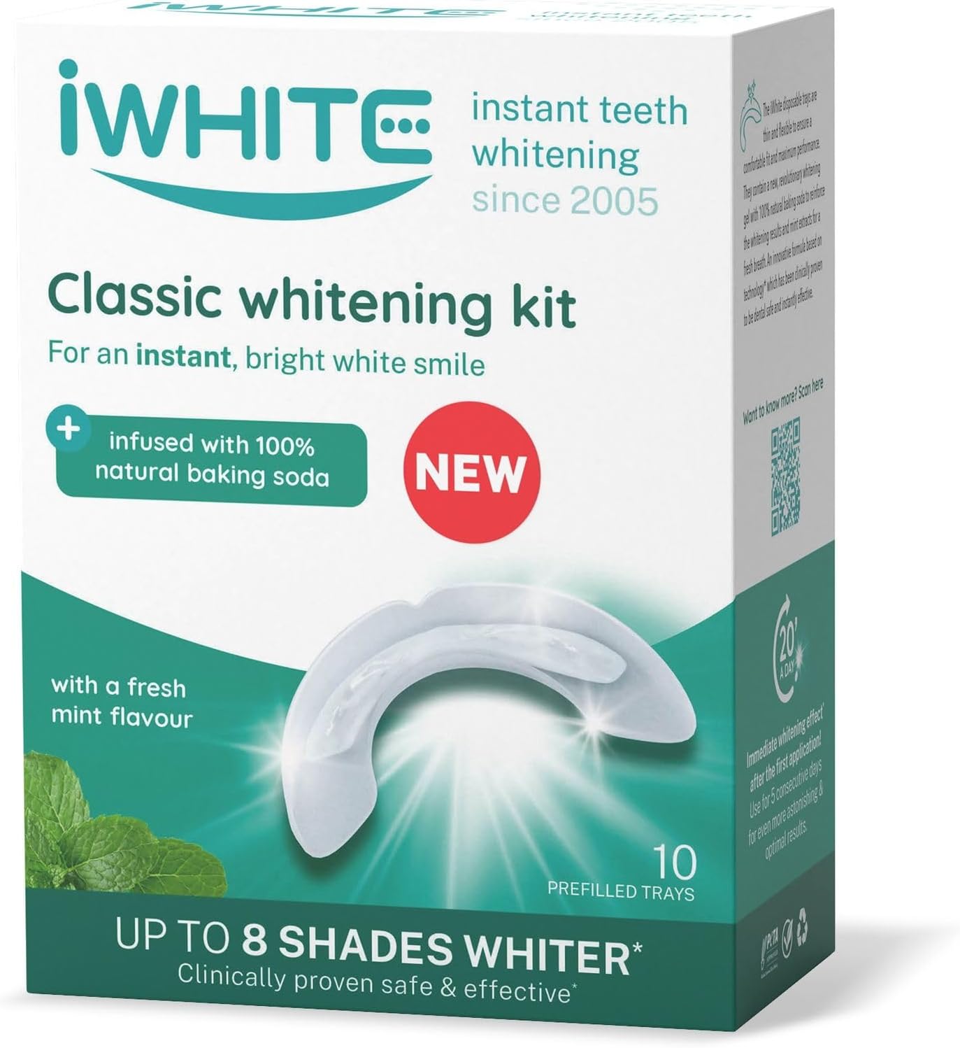 Instant Professional Teeth Whitening Kit (10 Trays)