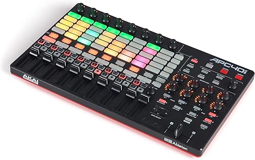 Miniatura 8 de Akai Professional APC Key 25 MK2 - Controlador de teclado USB MIDI de 25 teclas para lanzamiento de clip con Ableton Live Lite, 40 almohadillas RGB