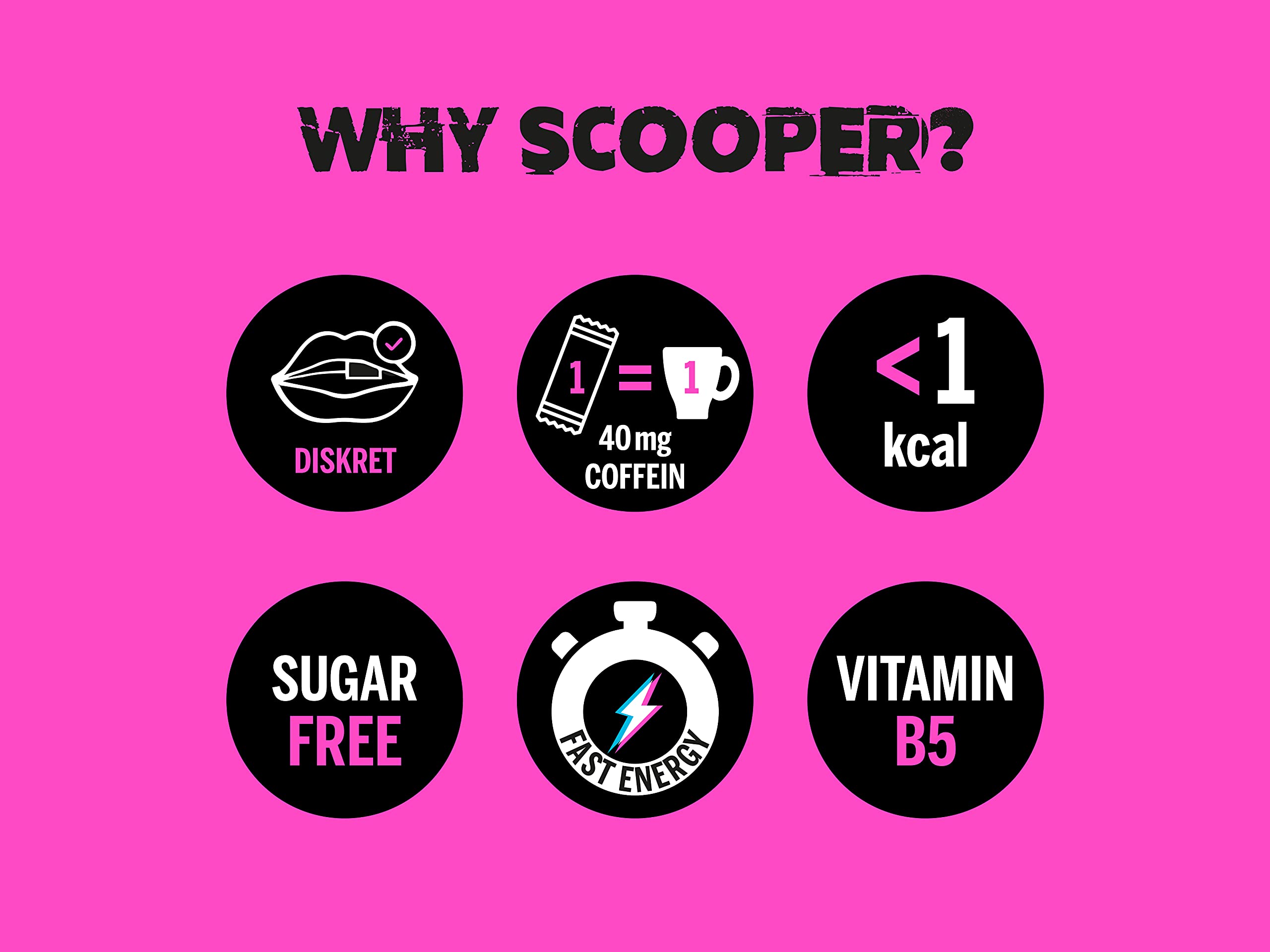 Scooper WSZYSTKIE RODZAJE Energy Booster Pouches, stare do snus i torby do żucia tytoniu