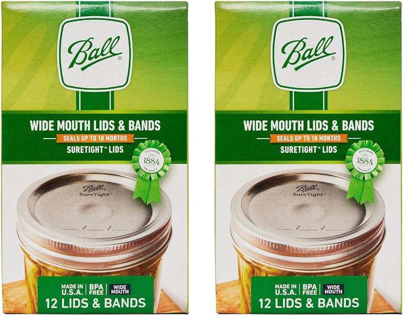 Ball Mason Jar Lids with Bands