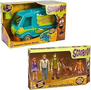 Best Character Scooby Doo - Goo Mystery Machine & Mystery Solving Crew Set Review 