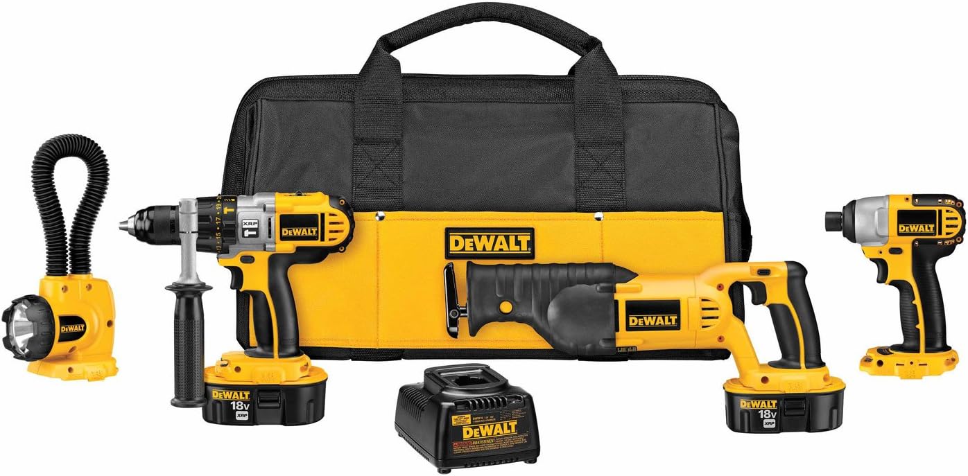 DEWALT 18V XRP Cordless Drill Combo Kit with 4-Tools Zambia | Ubuy