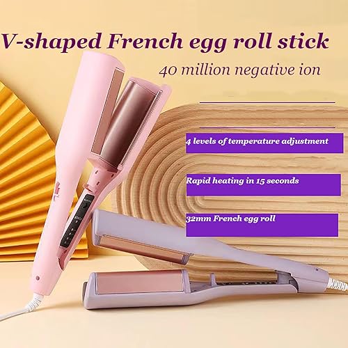 Miniatura 2 de Rizador de ondas francesas, rizador de huevos franceses, rizador de rollo de huevo francés, rizador de rollo de huevo francés, ondulación de agua en