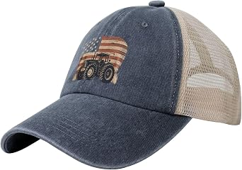 Farm Tractor Hat Trucker Hat for Men Baseball Hat Funny Gifts