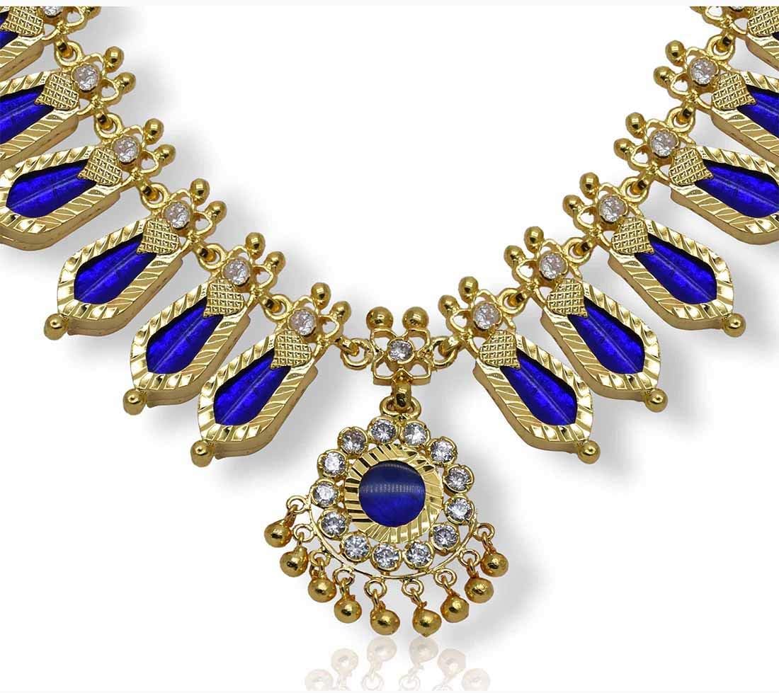 Kerala Traditional Nagapadam Necklace