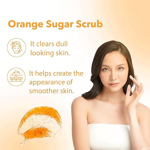 Vista 9 de Exfoliante de azúcar con fruta del dragón y otros ingredientes naturales para exfoliante corporal y exfoliante de pies, exfoliante suave para nutrir