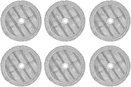 CHALSO 6 almohadillas de repuesto para trapeador LG A9, trapos de vapor para trapeador de vapor, aspirador, máquina de trapeador, piezas de repuesto