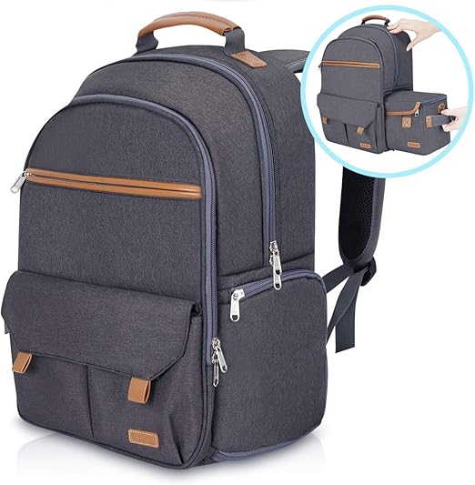 camera and laptop backpack