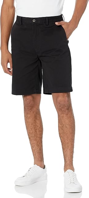 Amazon Essentials Men's Classic-Fit 9" Short, Black, 29W